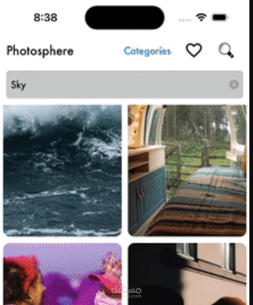 تطبيق photosphere لل iOS