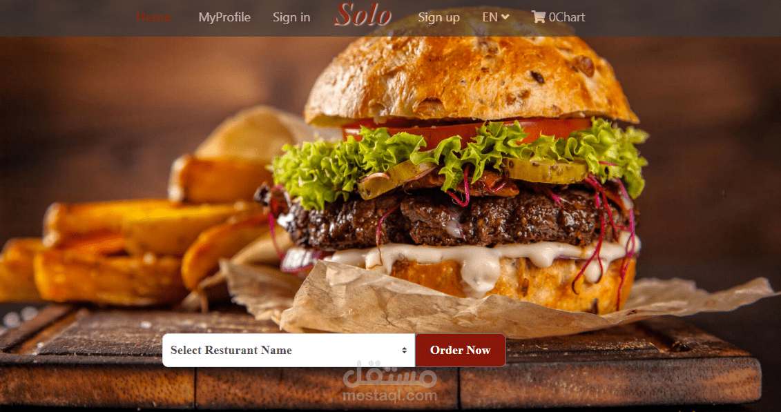 موقع لعرض مطاعم