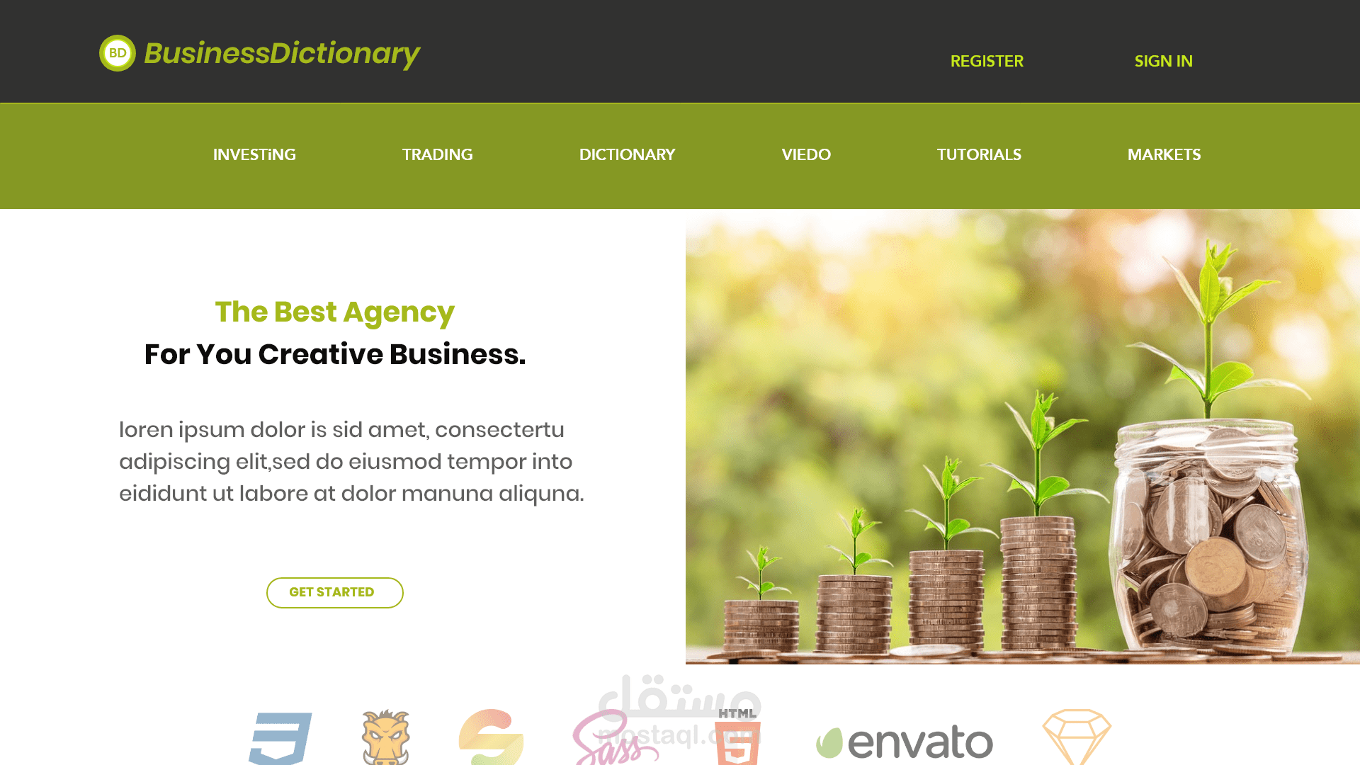 موقع لادارة الاعمال