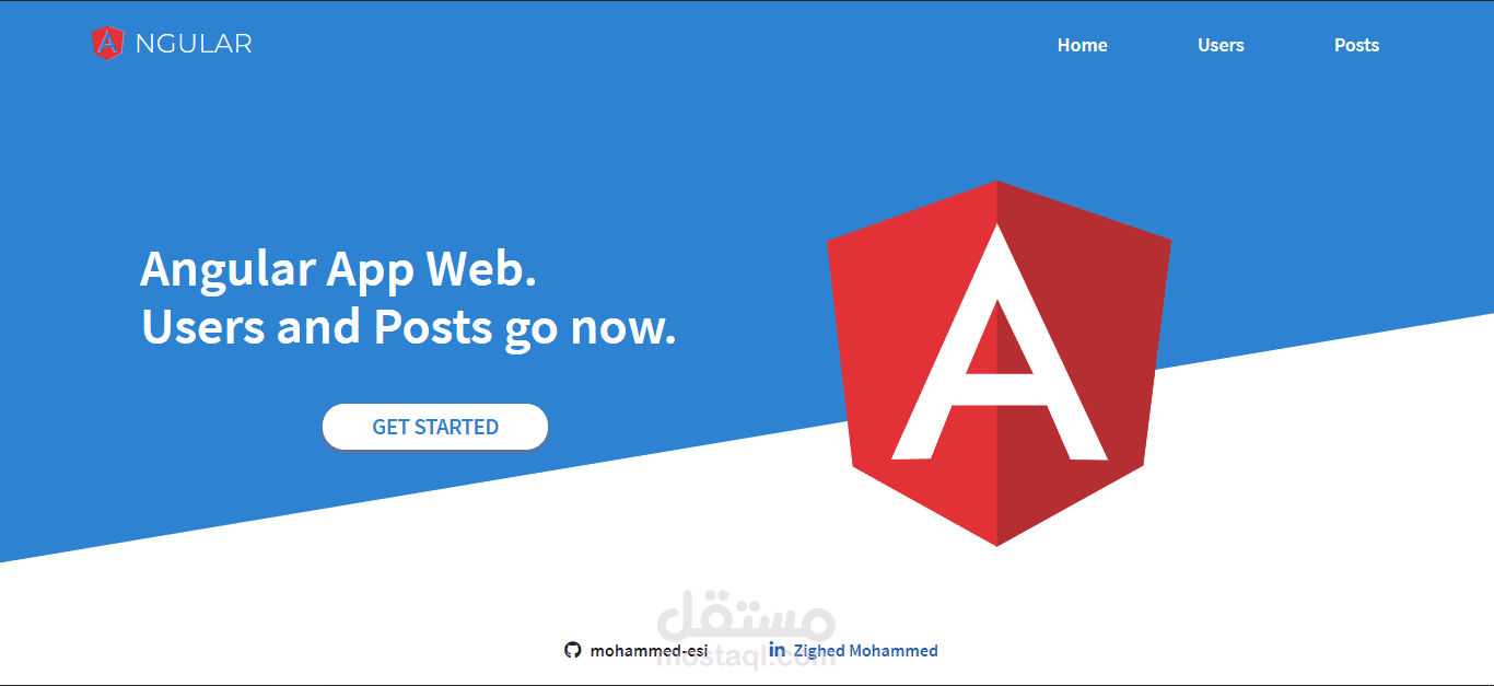 Angular App with Good Design