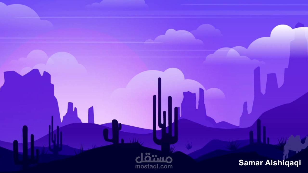 Desesrt : Motion Graphic