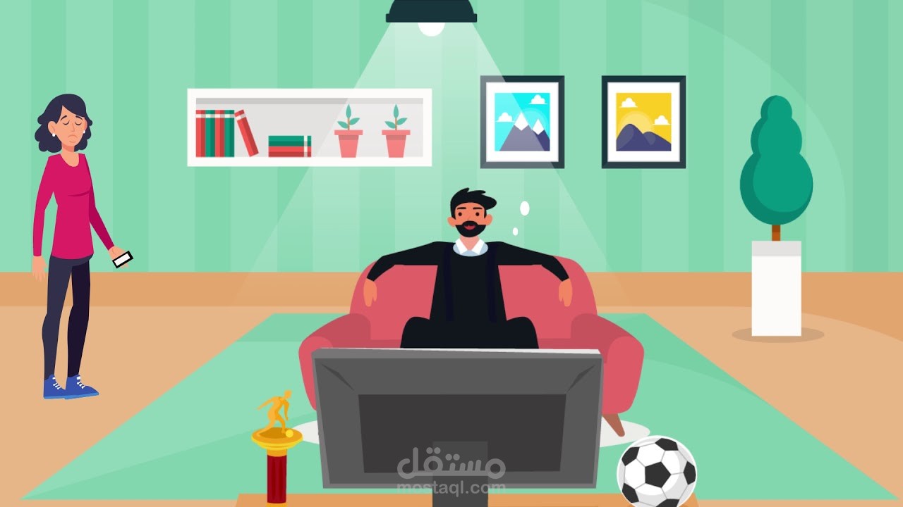 تعليق صوتي حواري لشركة E-maie