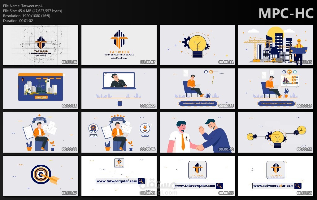 Tatweer Motion graphic