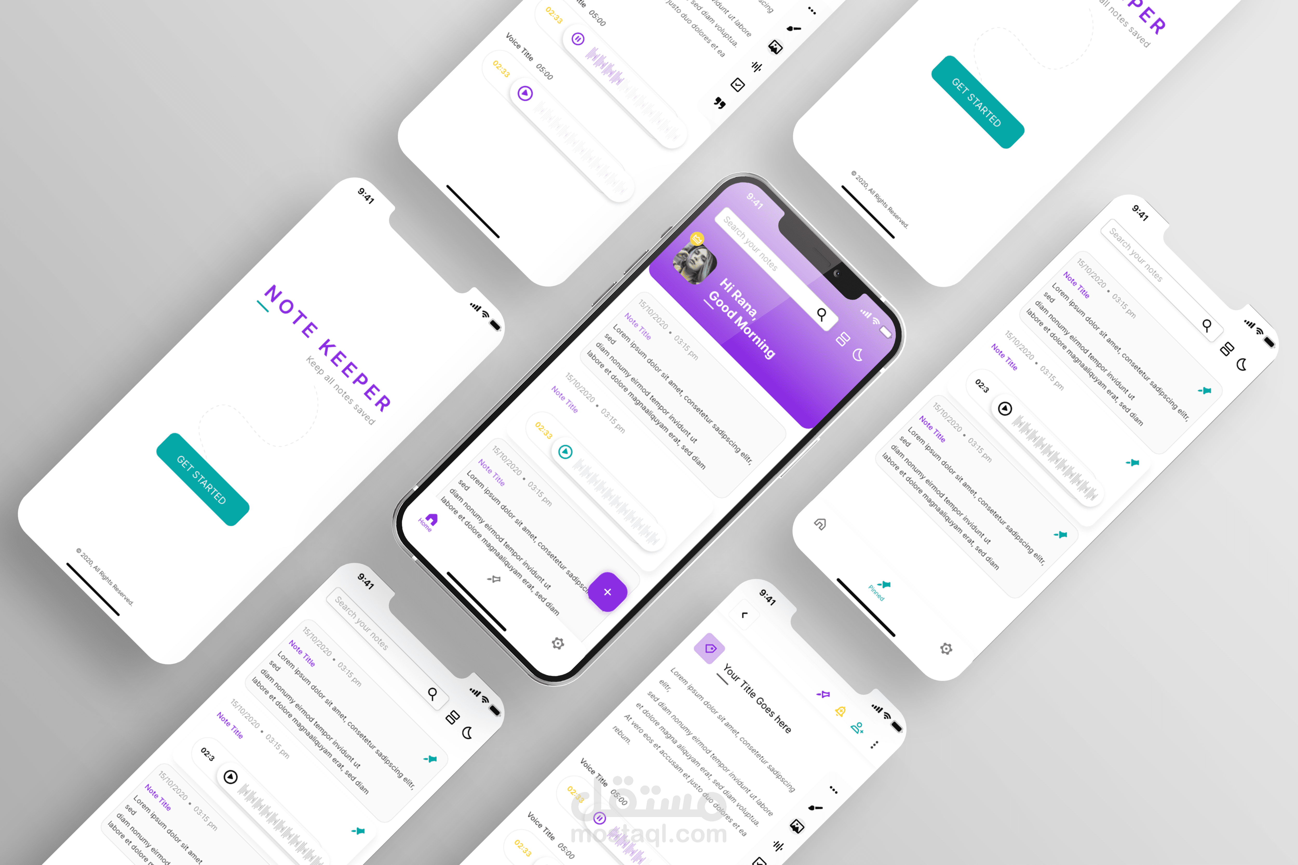 note keeper app