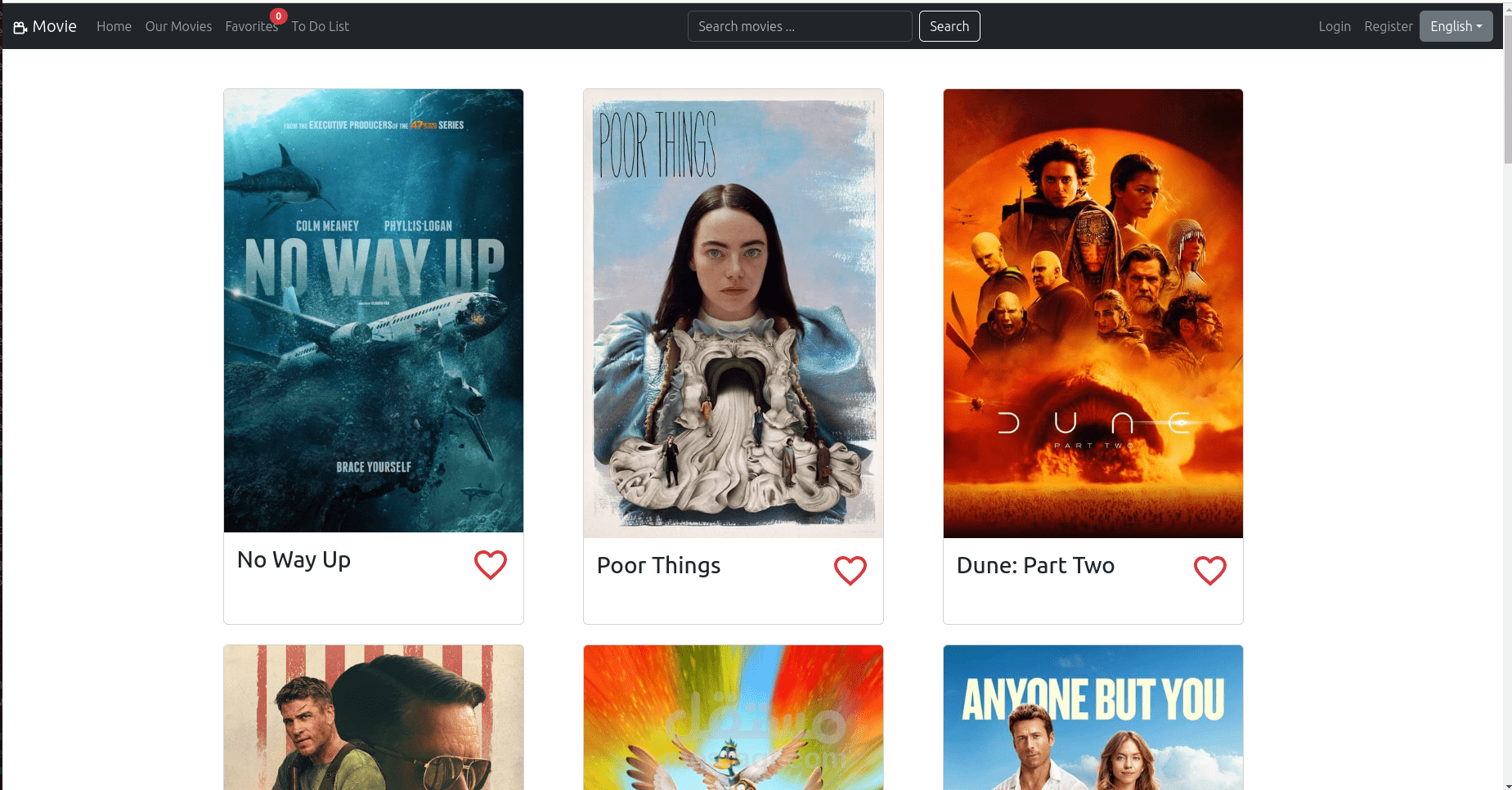 TMDB Movie Application with Todo Application