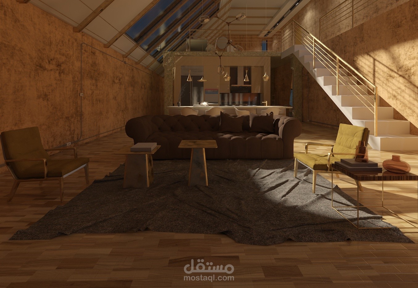 تصميم غرفة معيشة