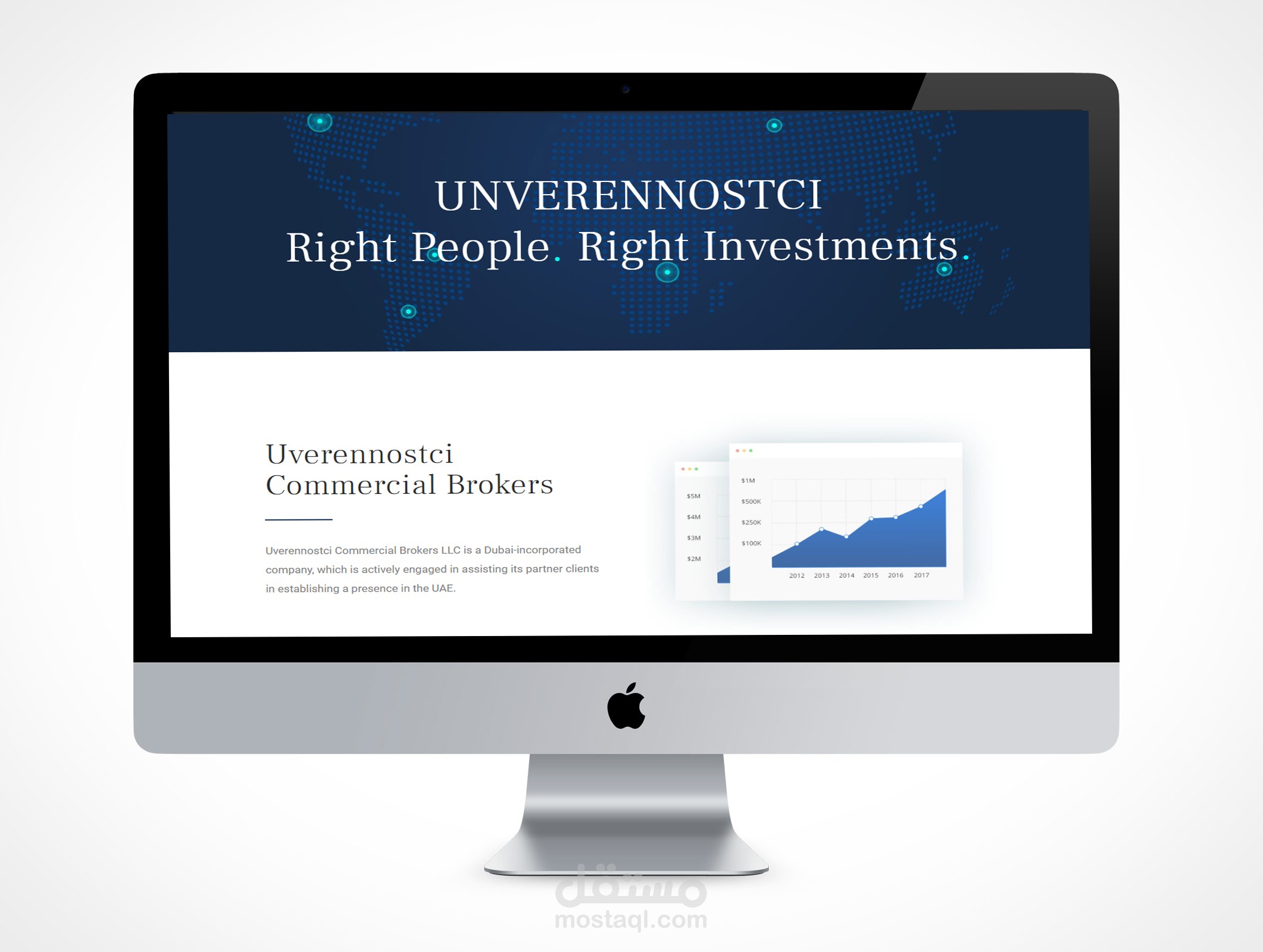 UNVERRENNOSTICS#تصميم_موقع_الكتروني شركه   #مستقل #برمجه #وردبريس