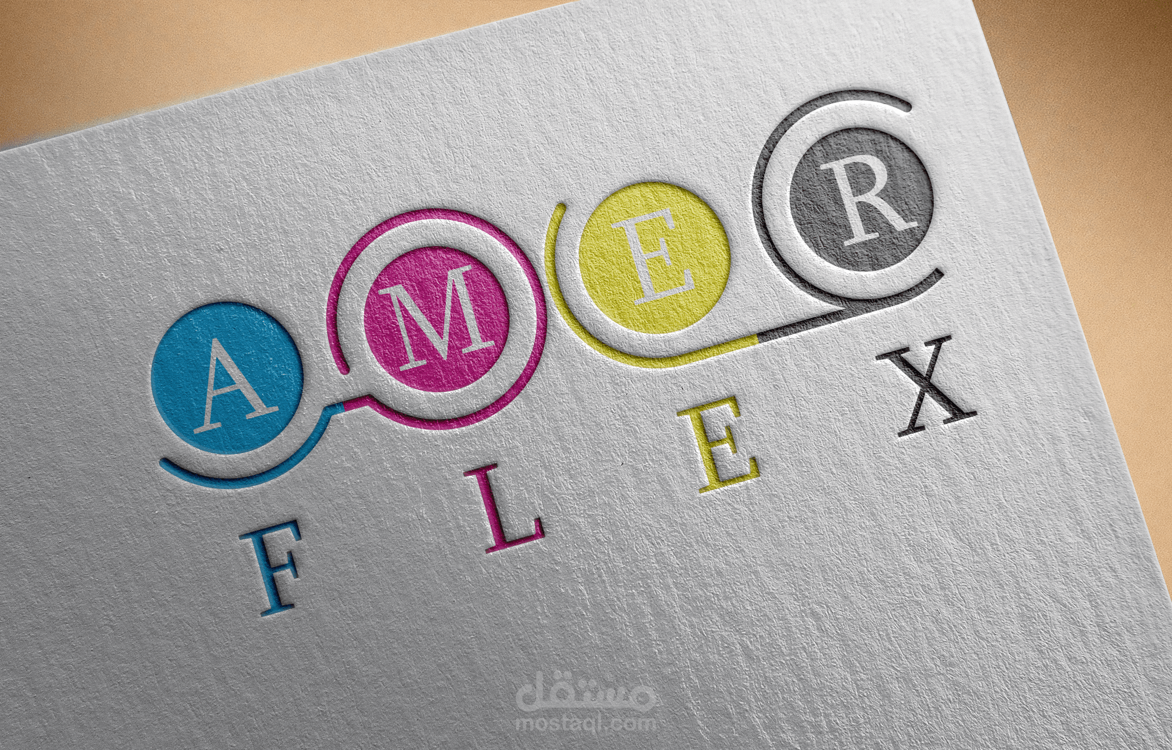 لوغو شركة "عامر" للطباعة و التغليف