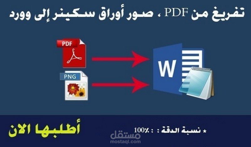 رواية محولة من pdf  إلى ورد