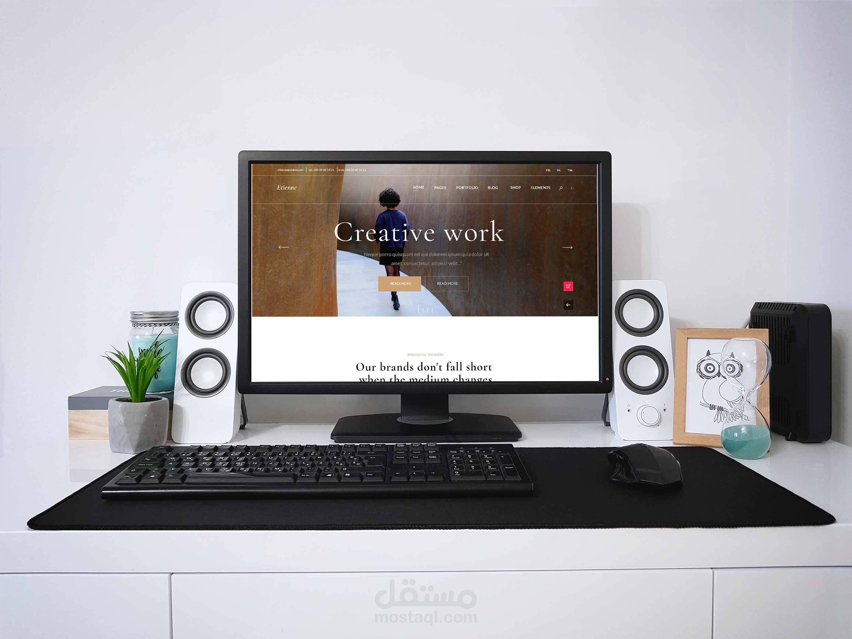 Creative Work website
