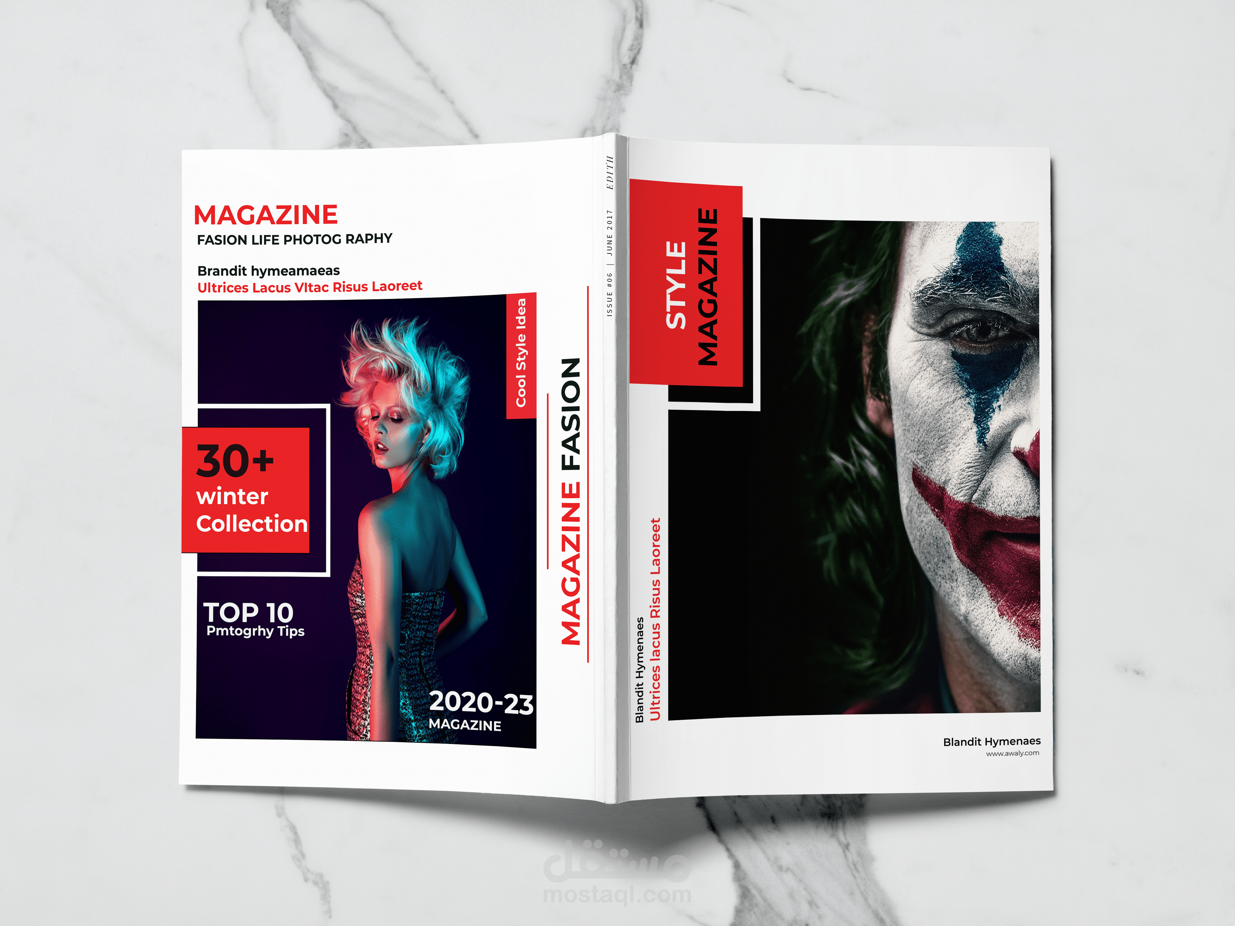 تصميم مجلة (magazine)