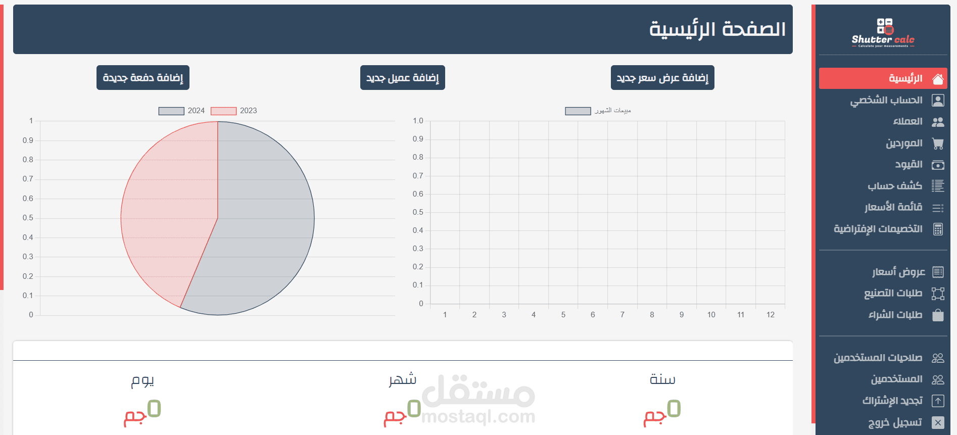 برنامج تخصيمات شيش حصيرة