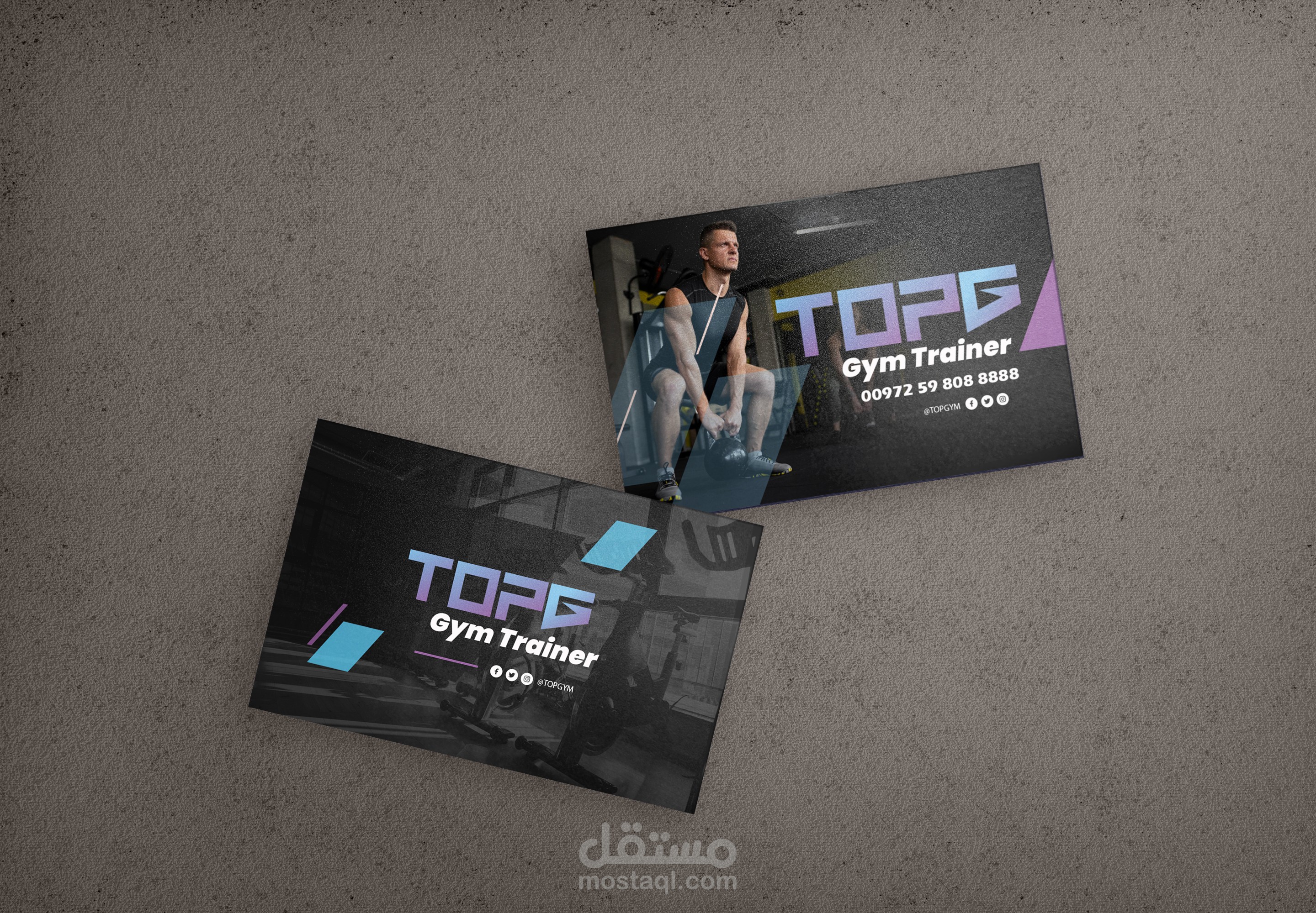 visual identity for Top Gum