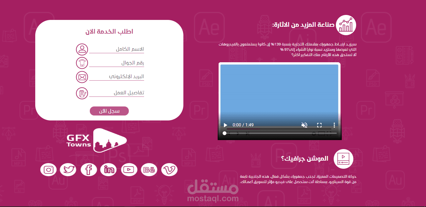 موقع لتقديم طلبات القروض على المشاريع