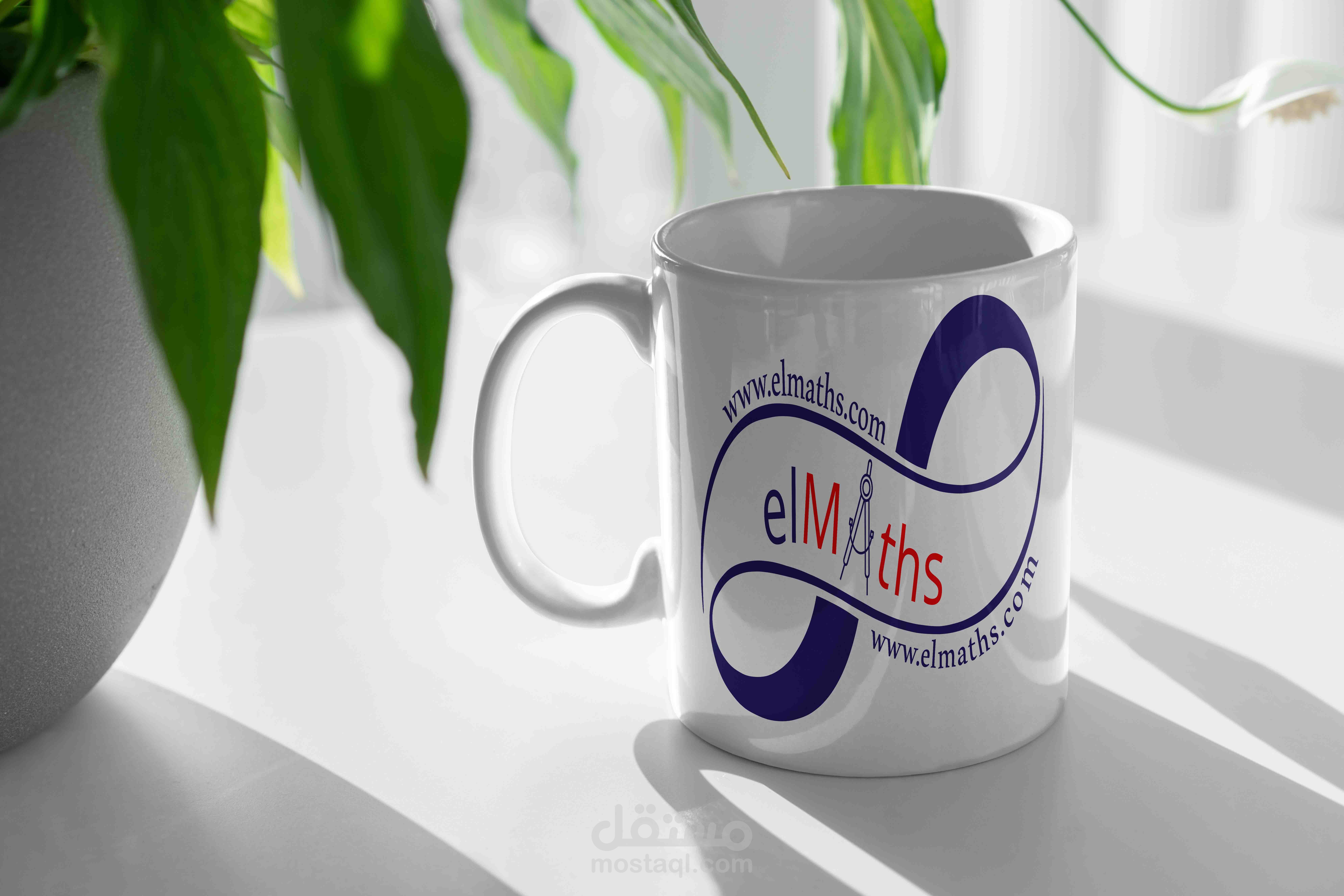 شعار لموقع مختص بمادة الرياضيات