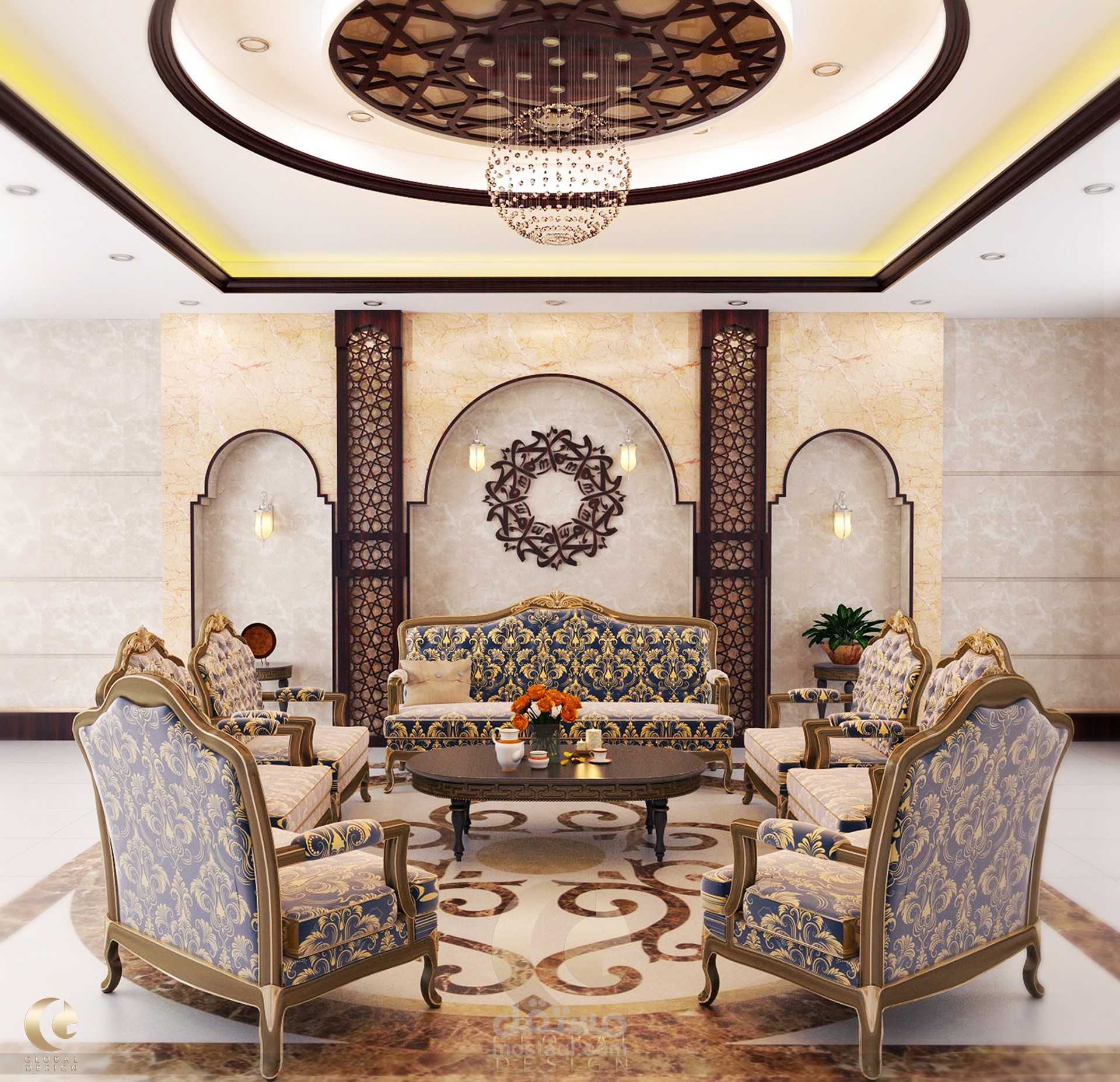 Islamic style interior design | مستقل