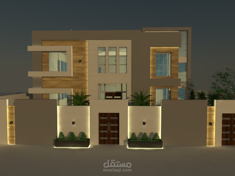 فيلا م. فهد الحربي - المملكة العربية السعودية