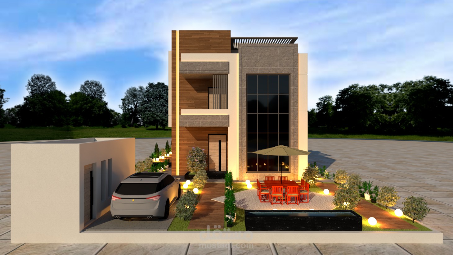 تصميم فيلا متكامل - السعودية