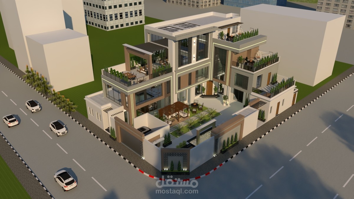 تصميم فيلا سكنية متكاملة - السعودية، مدينة جدة