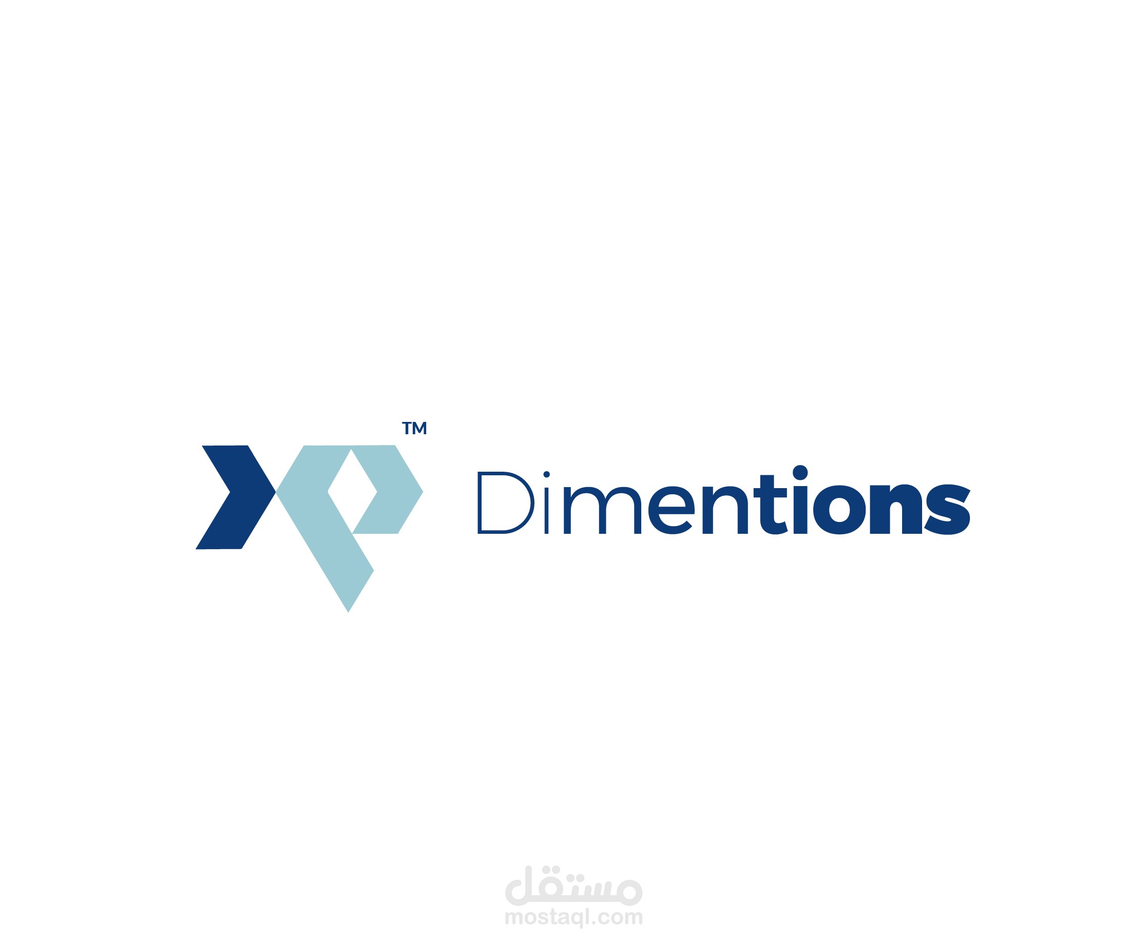 تصميم شعار Xp Diemntions