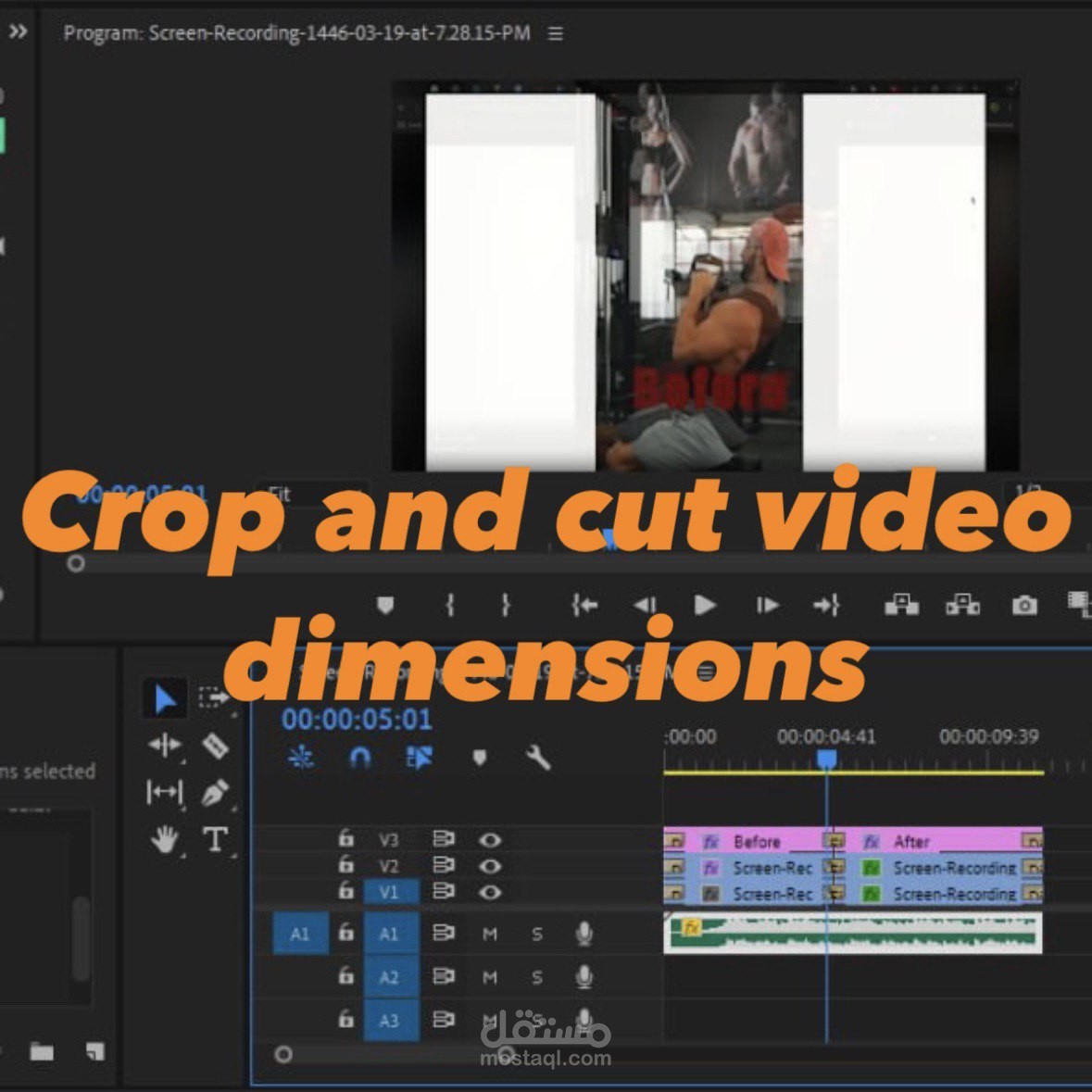 Crop and cut video