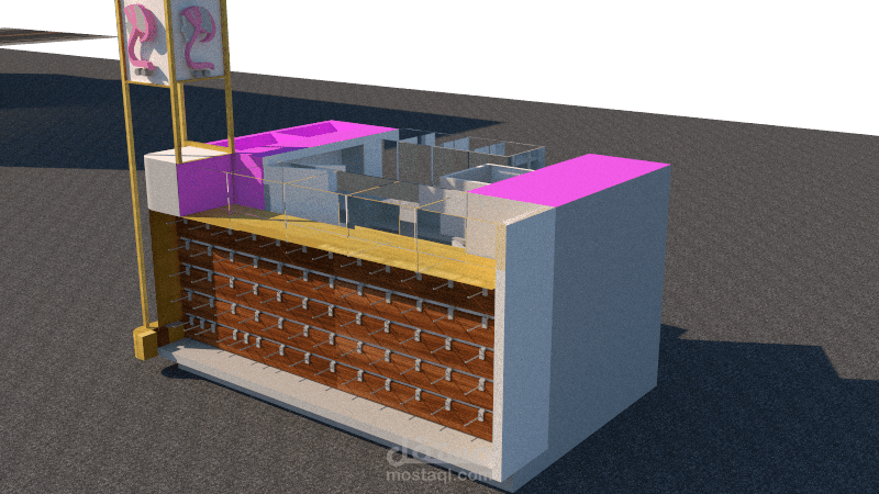 بوث لعرض الطرح /غطاء رأس