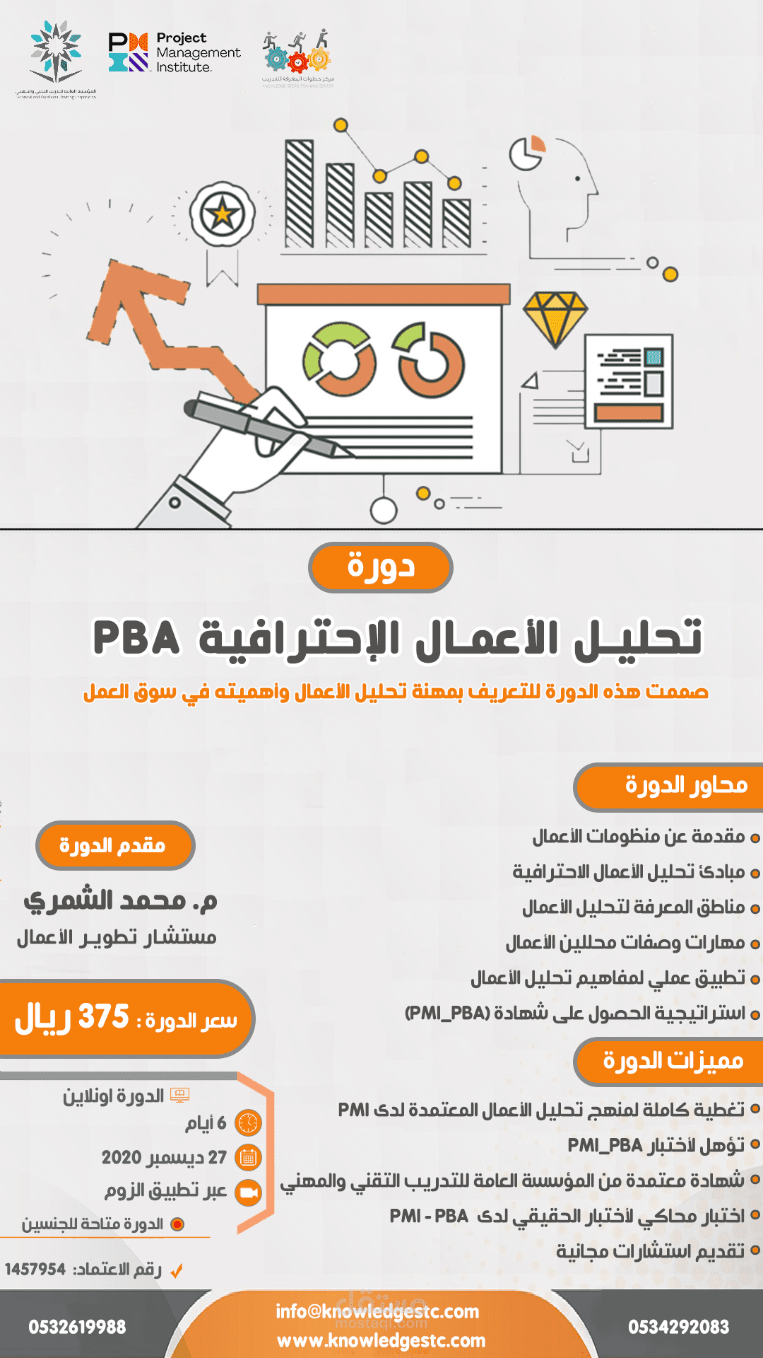 تصميم إعلانات لدورات تدريبية