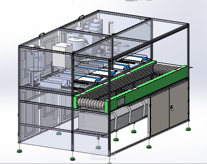 تصميم مشاريع على برنامج SolidWorks