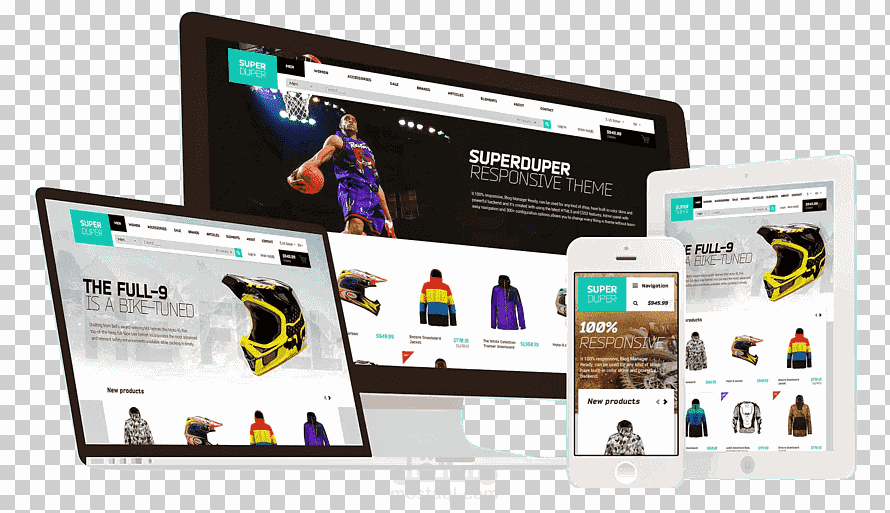 انشاء موقع ملابس