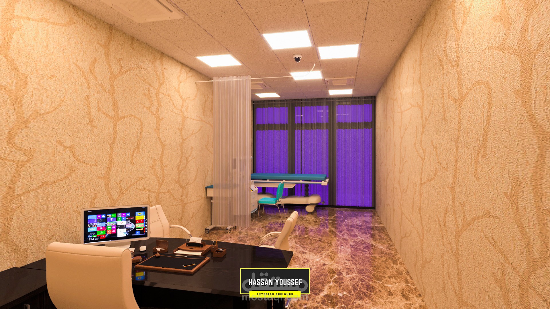 تصميم عياده دكتور