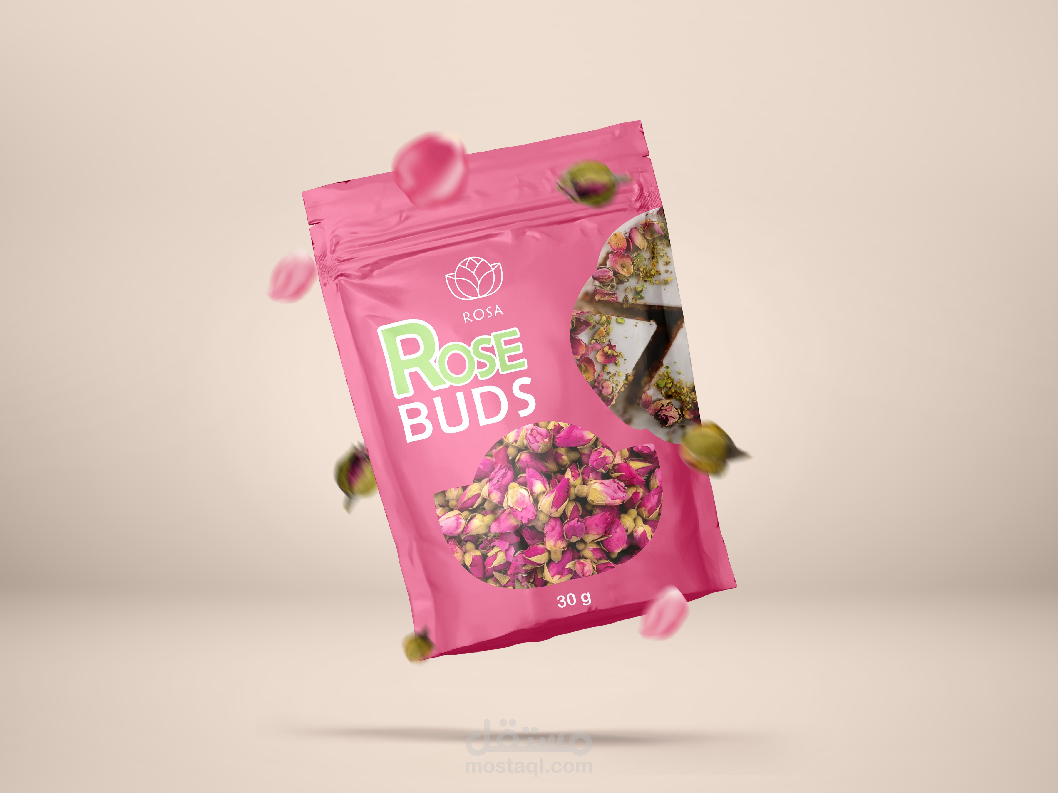 تصميم منتج الورد المحمدي