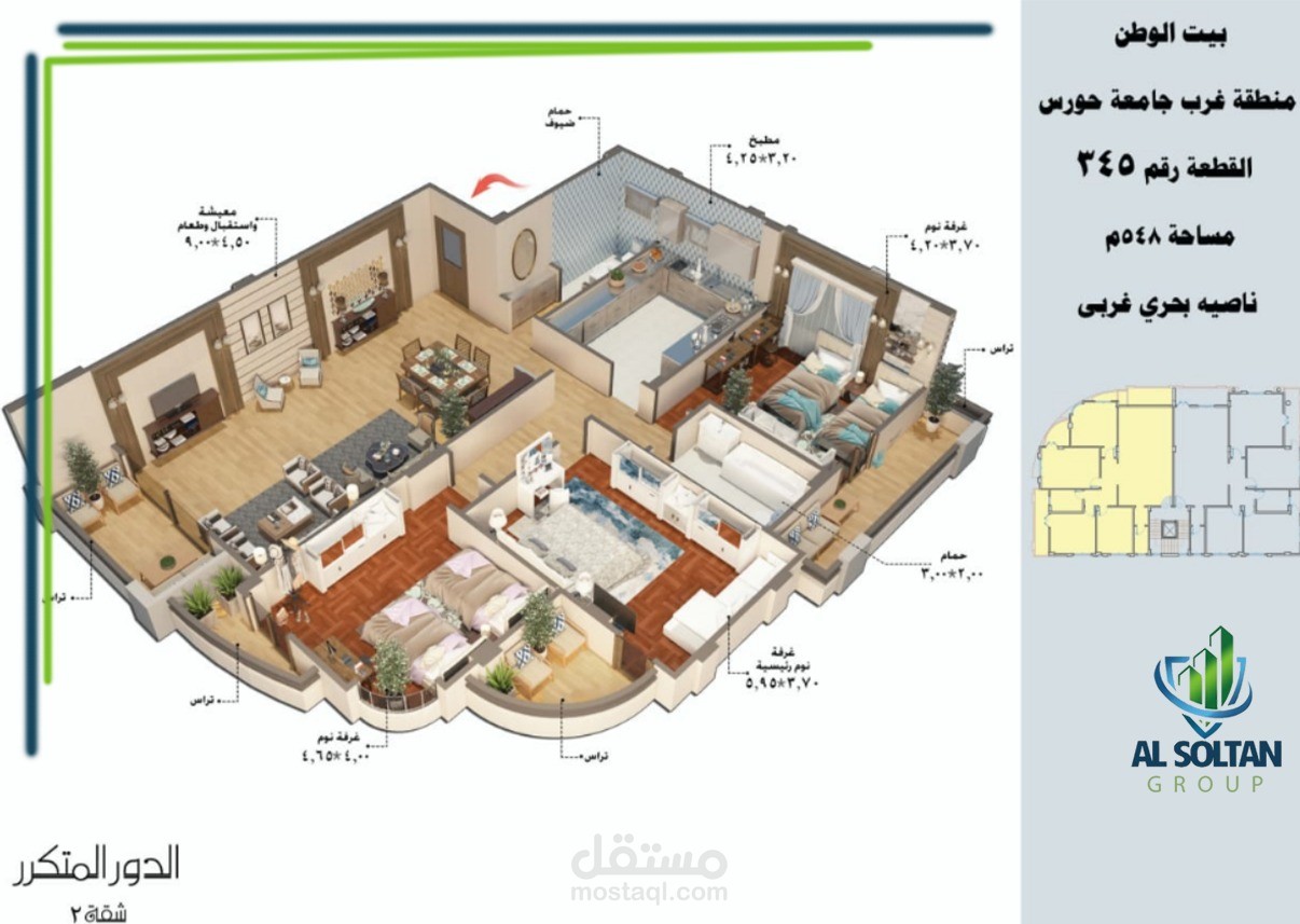 التسويق لشركة تطوير واستثمار عقاري