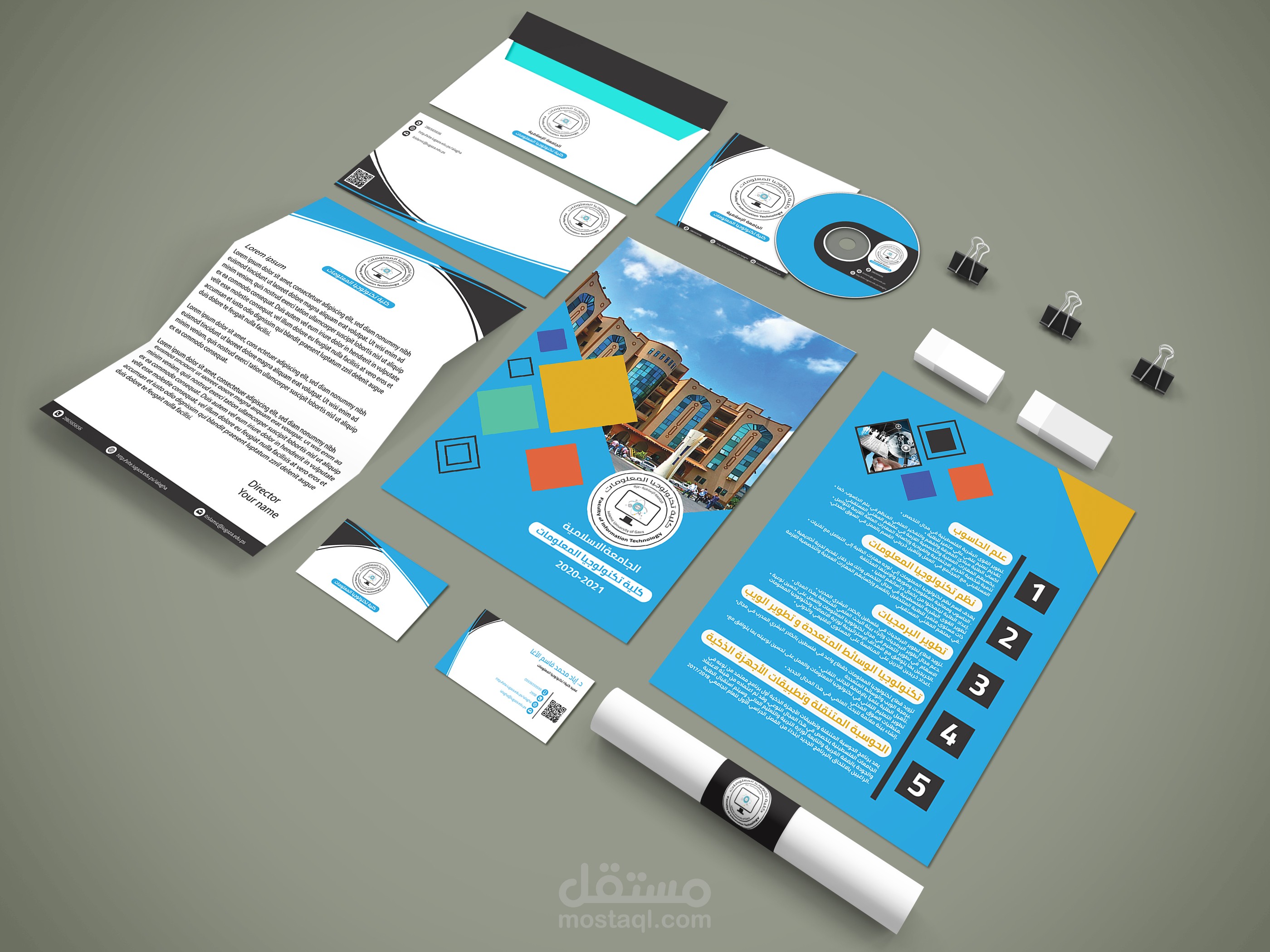 تصميم هوية بصرية كاملة