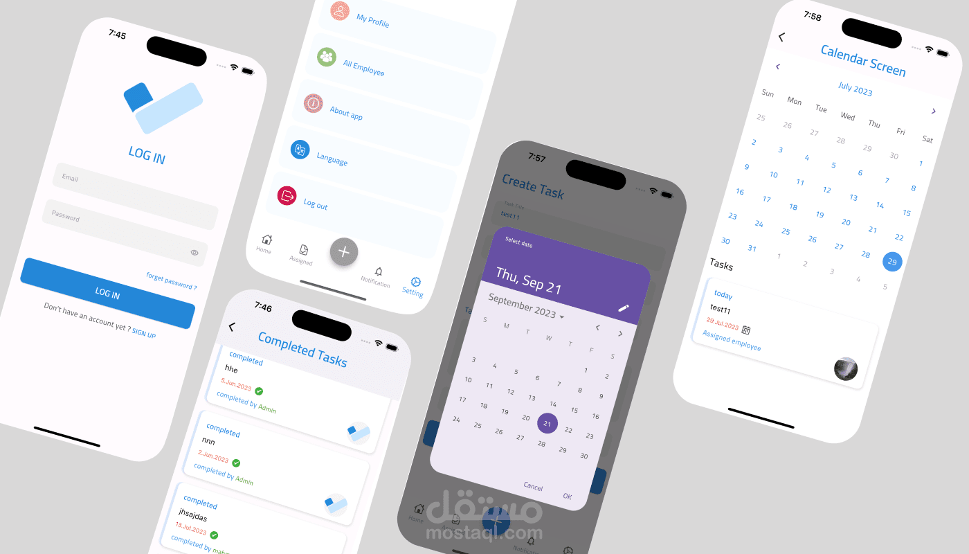 Task management app