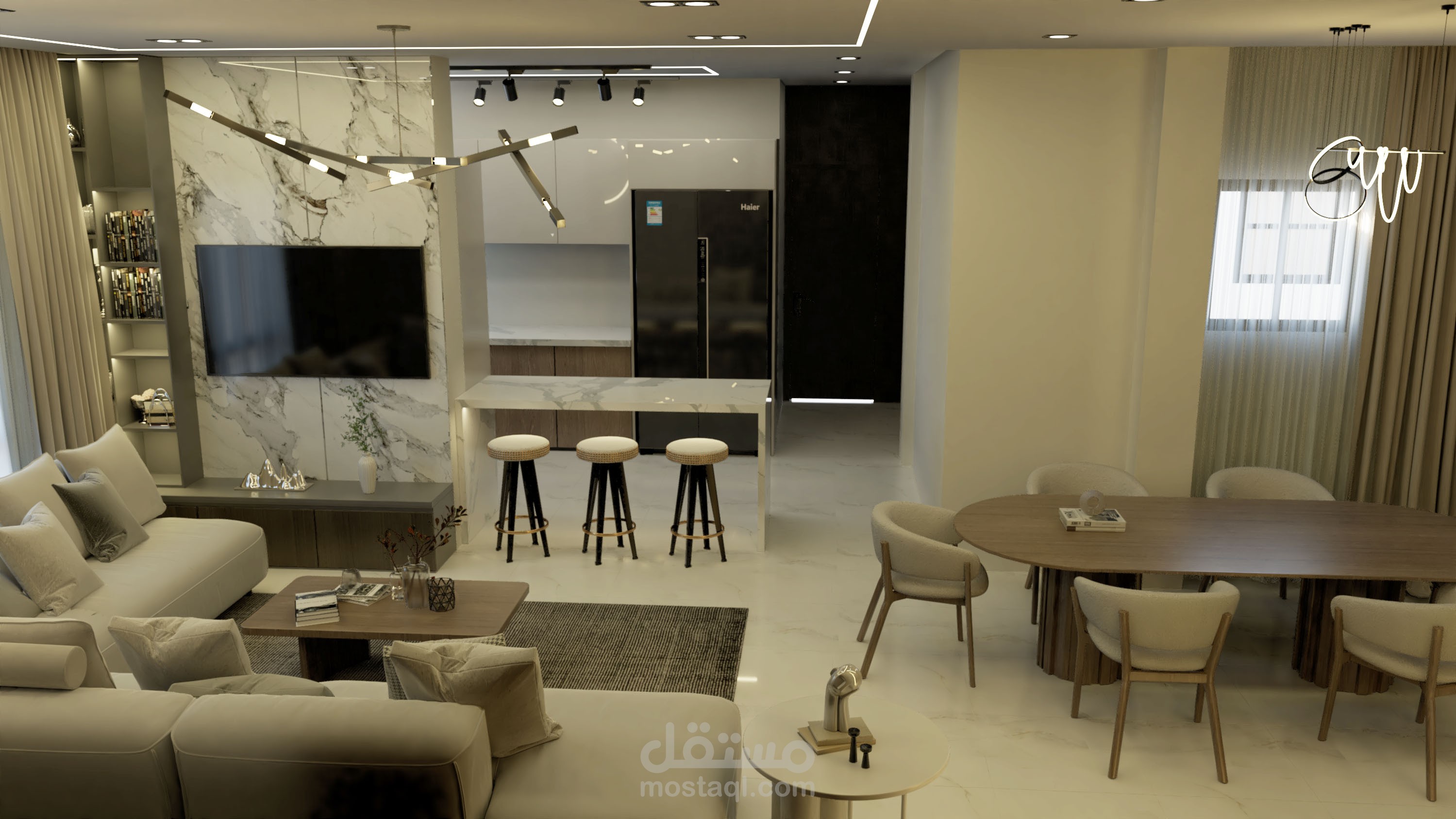 تصميم ديكورات داخلية متكاملة