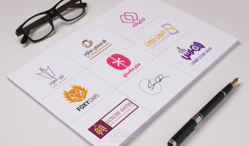 معرض تصميم الشعارات / logo