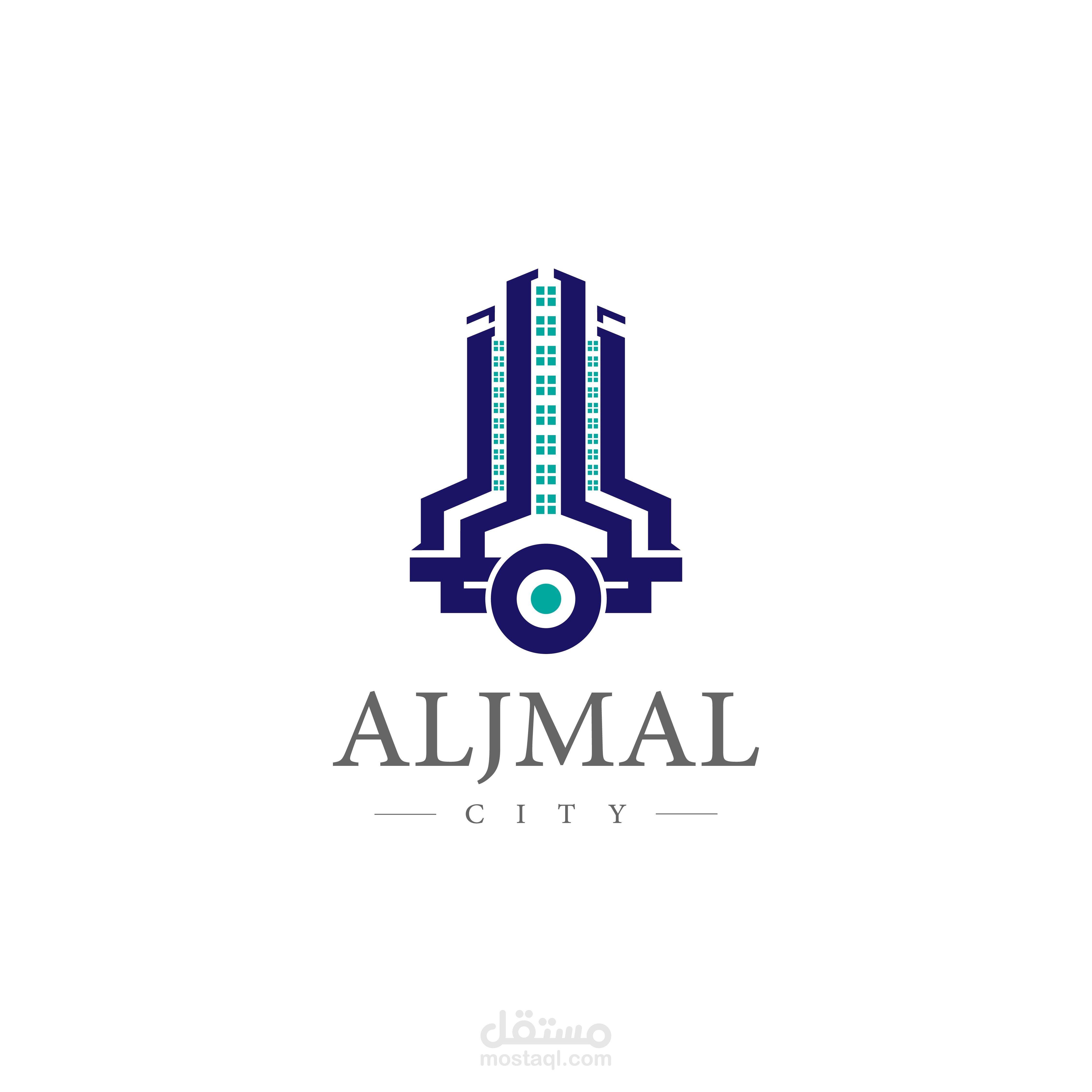 شعار مدينة الجمال للعقارات - ALJAMAL CITY