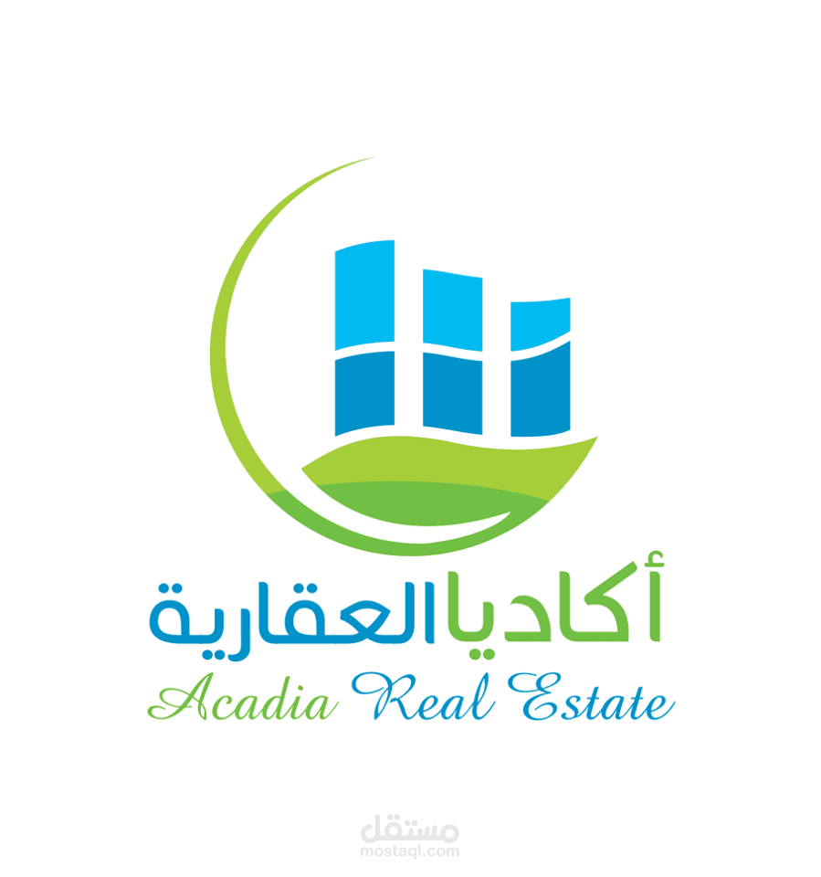 شعار شركة اكاديا للتسويق العقاري