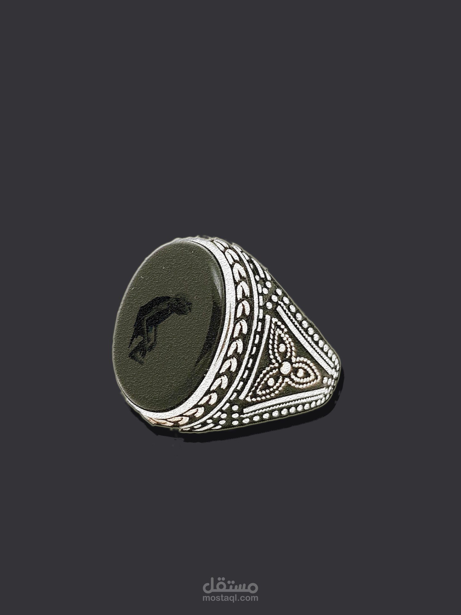 خاتم خيالي لوضع صورته في كتاب kata