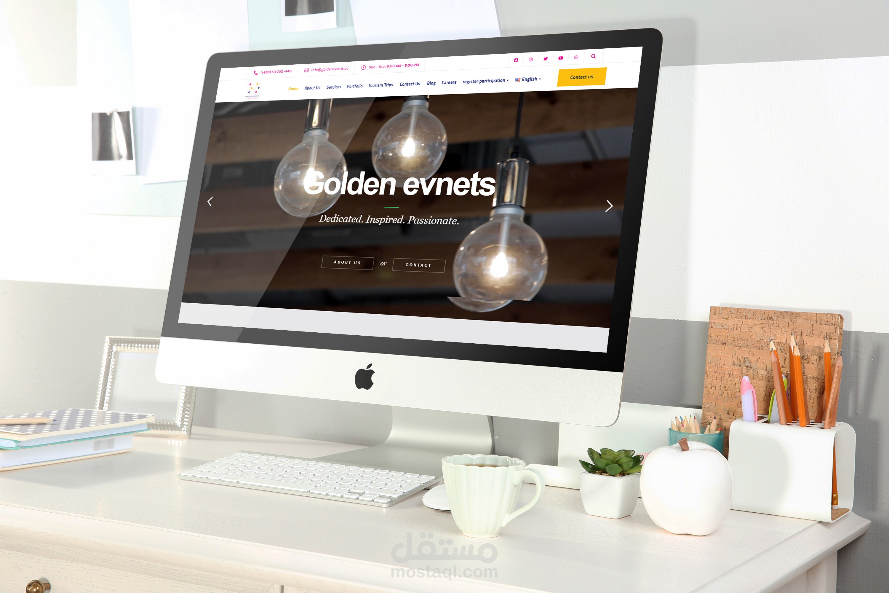 موقع golden events