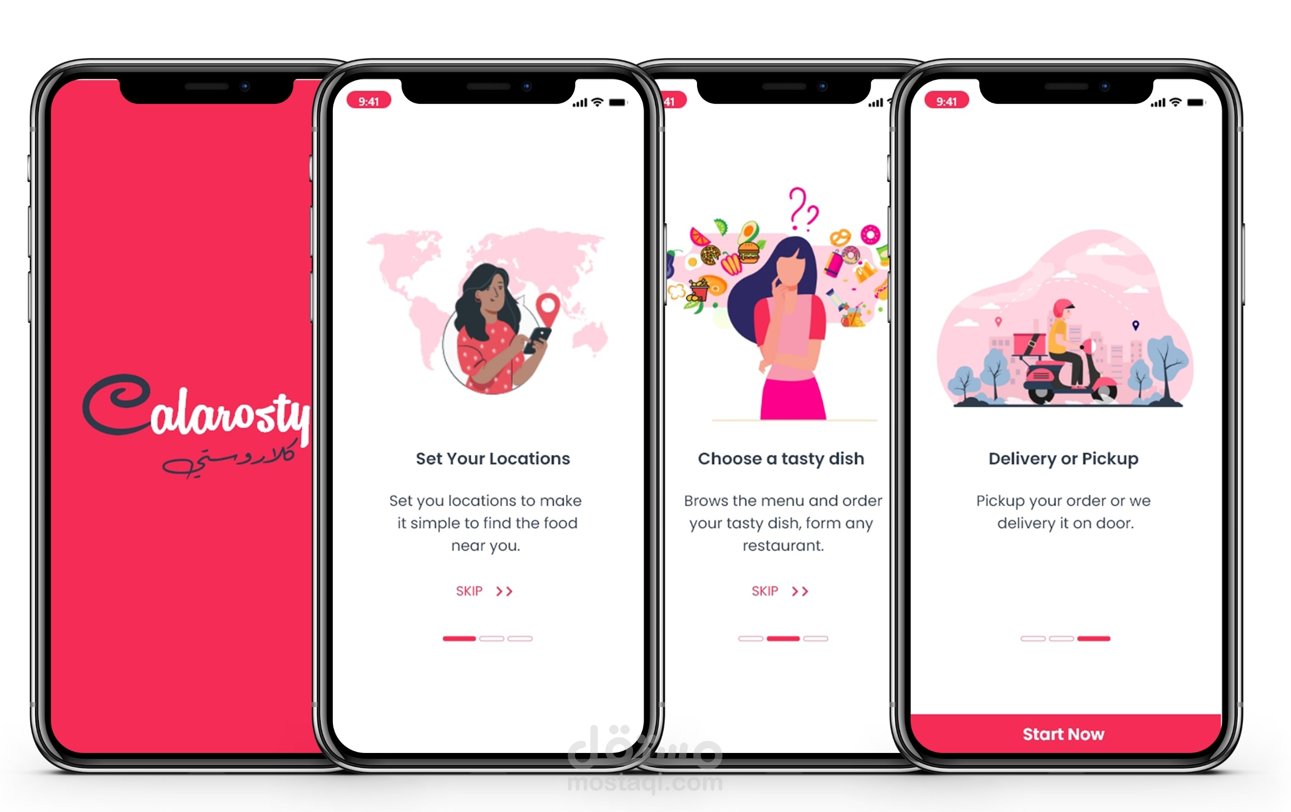 تطبيق كلاروستي Calarosty APP