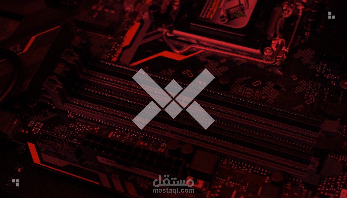 شعار وائل محمد | wael mohamed logo