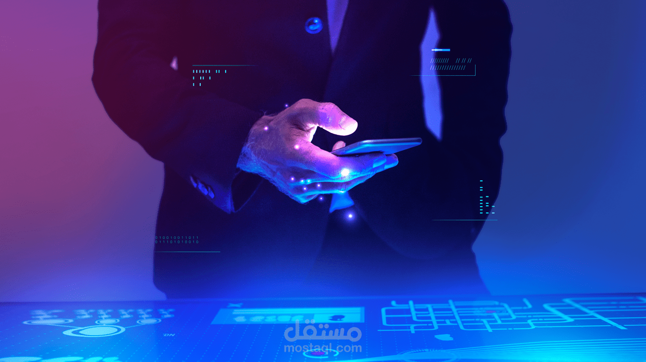فيديو ترويجي لشركة خدمات إلكترونية