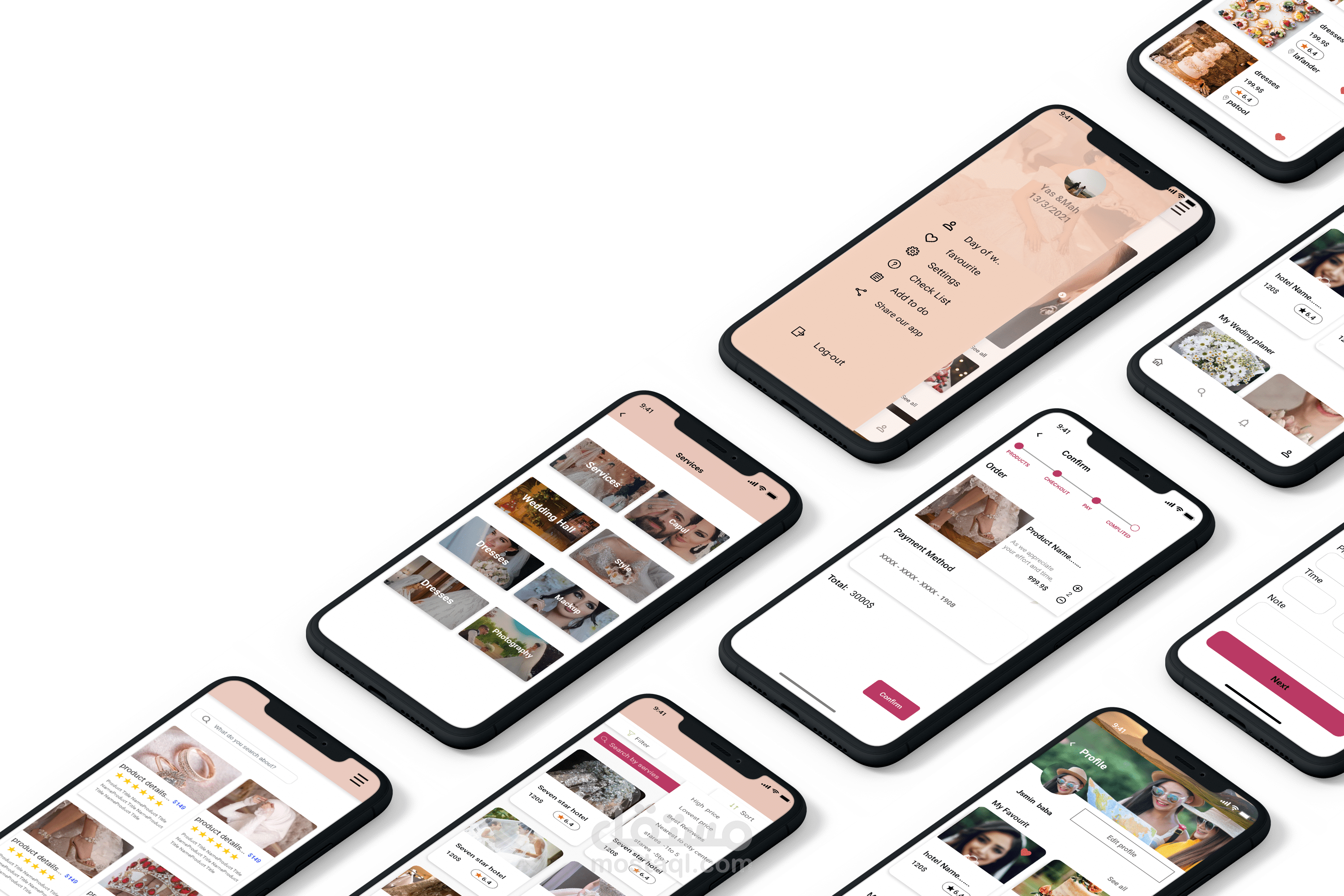 تطبيق خطط ليوم زفافكiOS