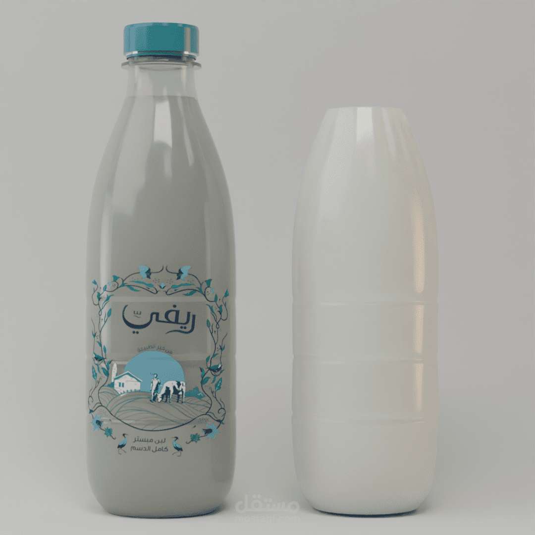 تصميم زجاجه