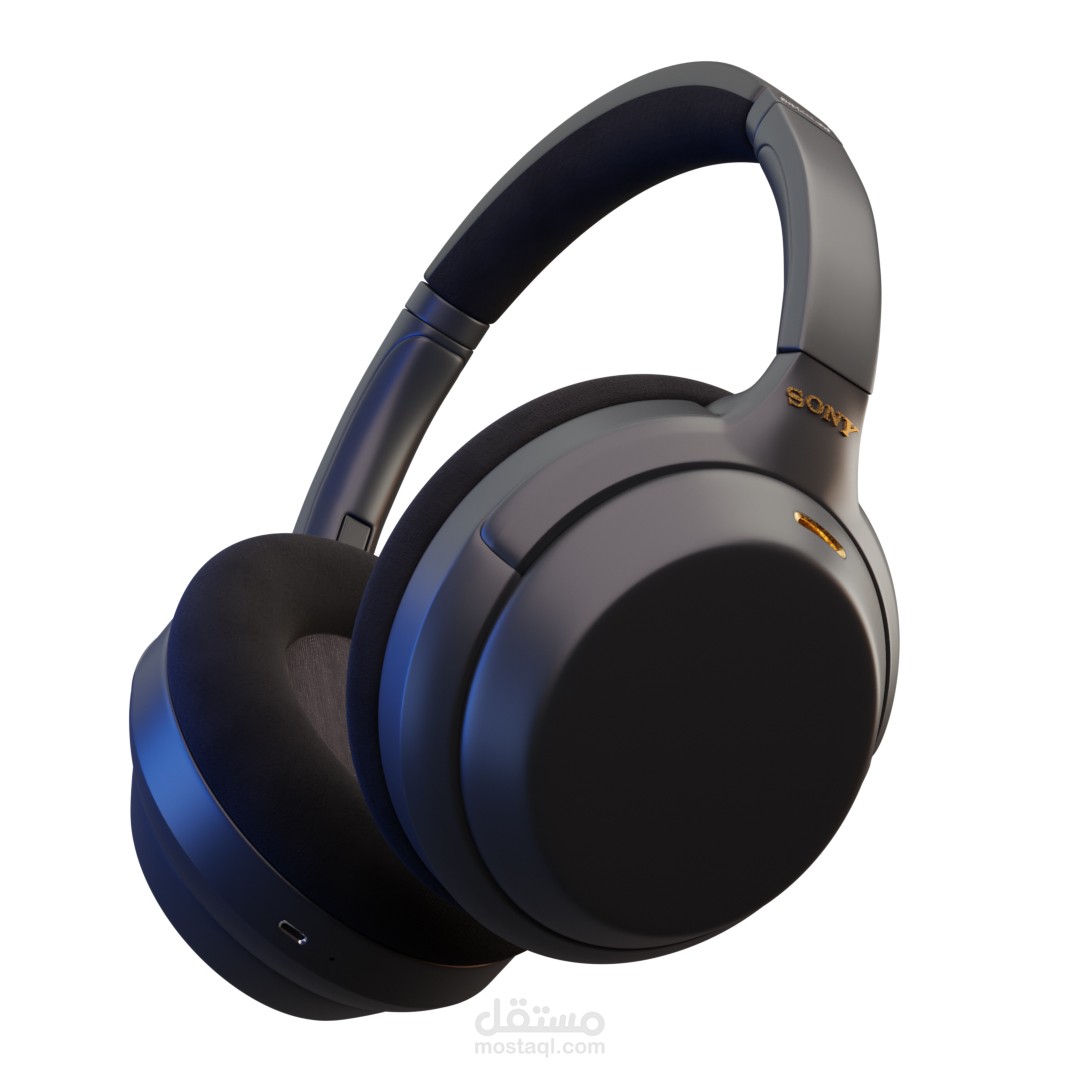 تصميم Sony headphones