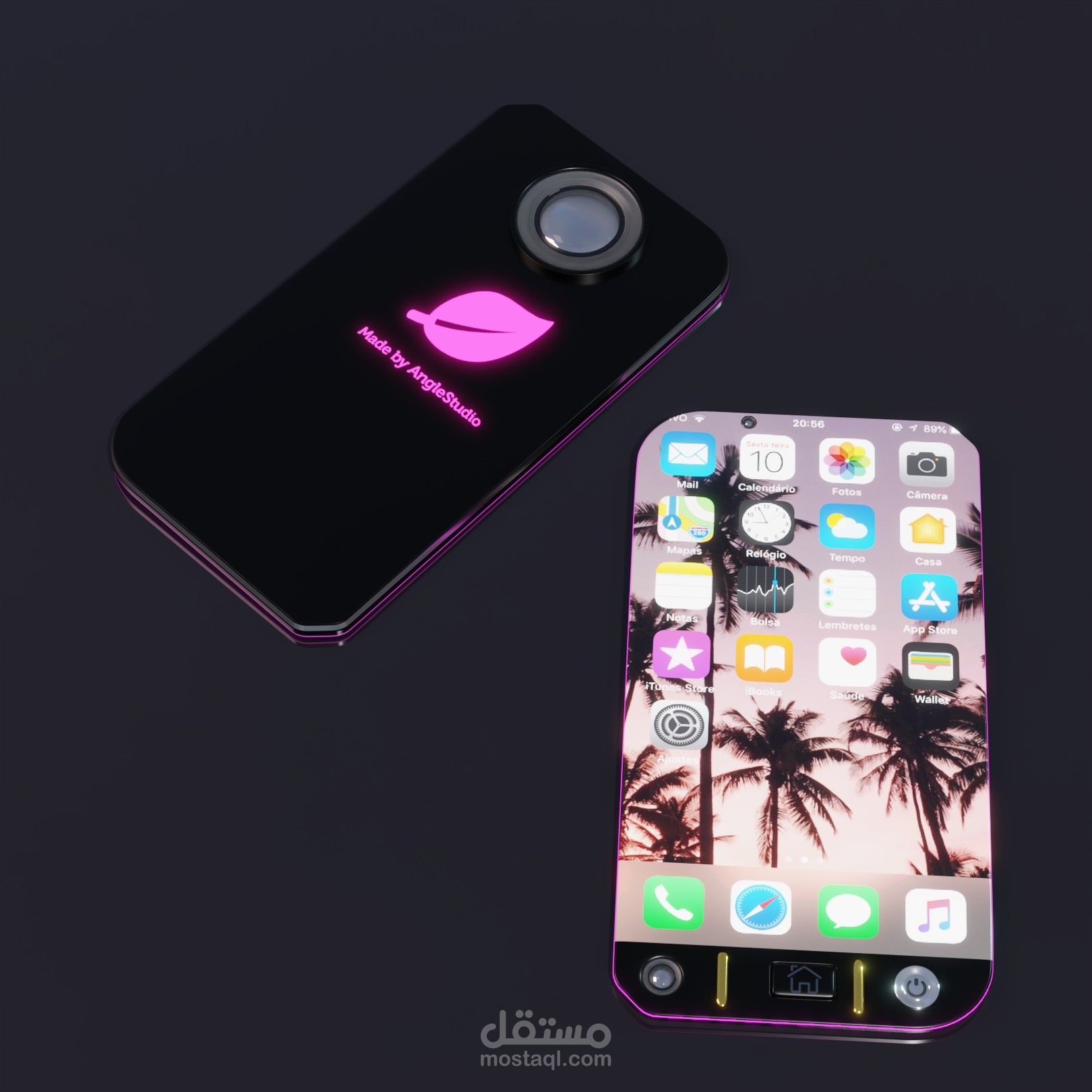 هاتف غير واقعى