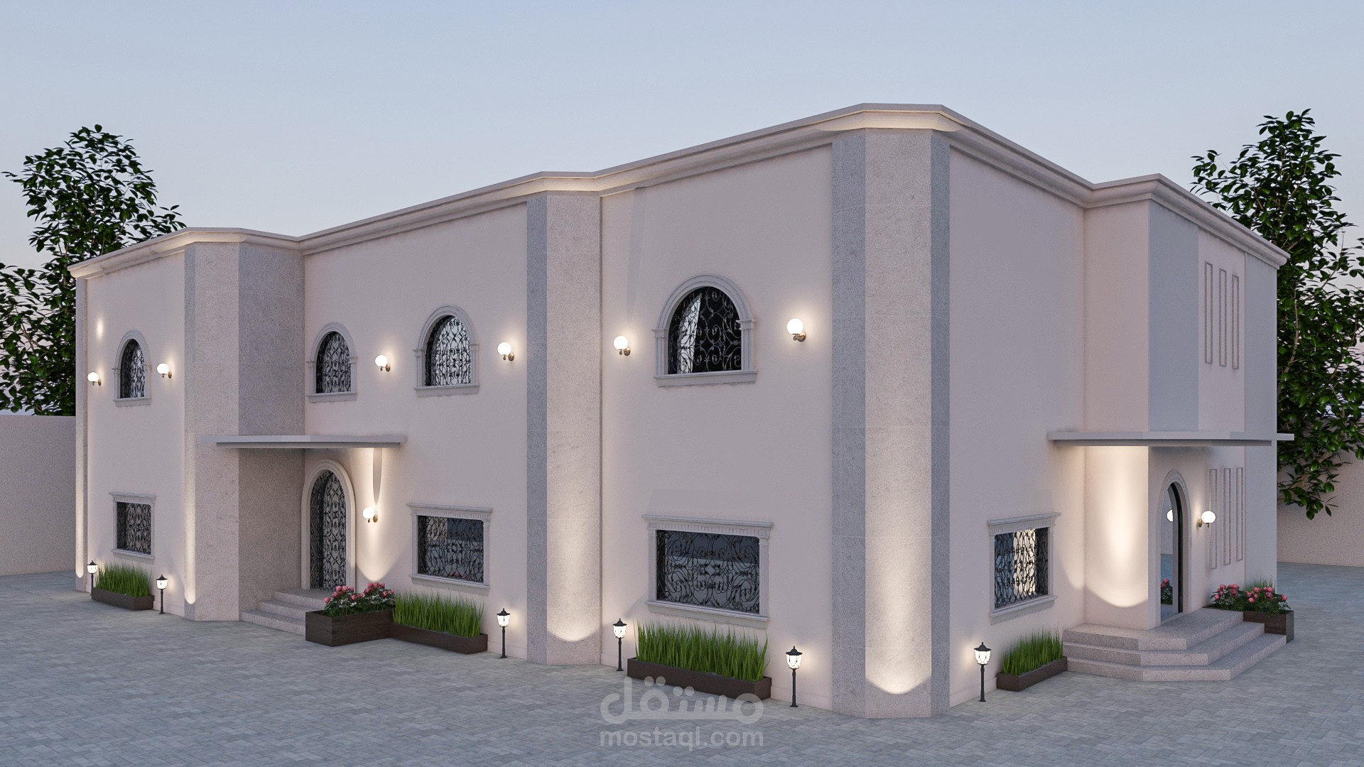 villa elevation