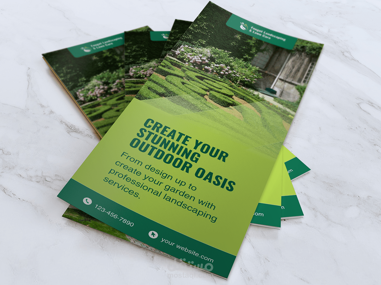 تصميم بروشور للطباعة (Brochure)