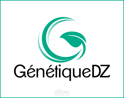 تصميم شعار 'GénétiqueDZ'